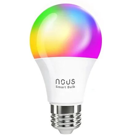Oferte la Bec LED inteligent Nous P3, E27, RGB, 810 lm, 9W 5907772033142