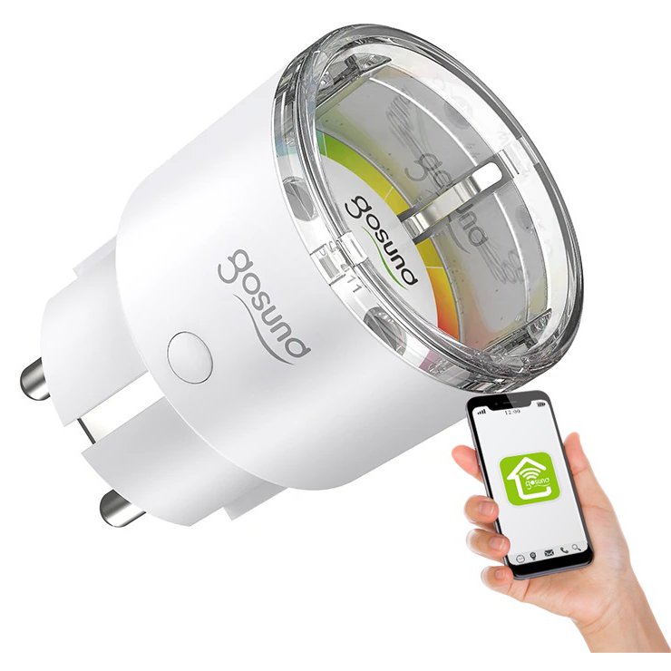 Oferte la Priza inteligenta Gosund EP2, Wi-Fi, 10A, monitorizare consum energie, Smart Life, Tuya 6972391283246