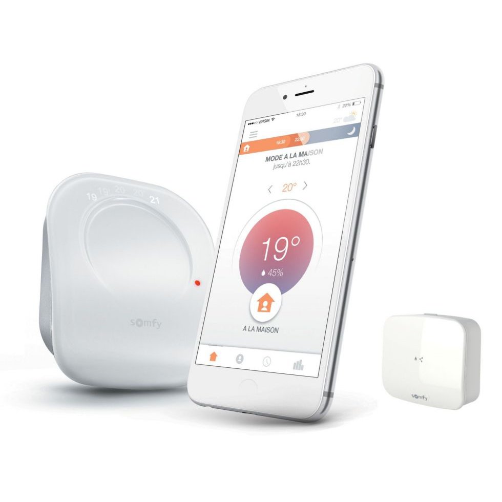 Oferte la Termostat inteligent Somfy Conectat - comunicare prin wireless