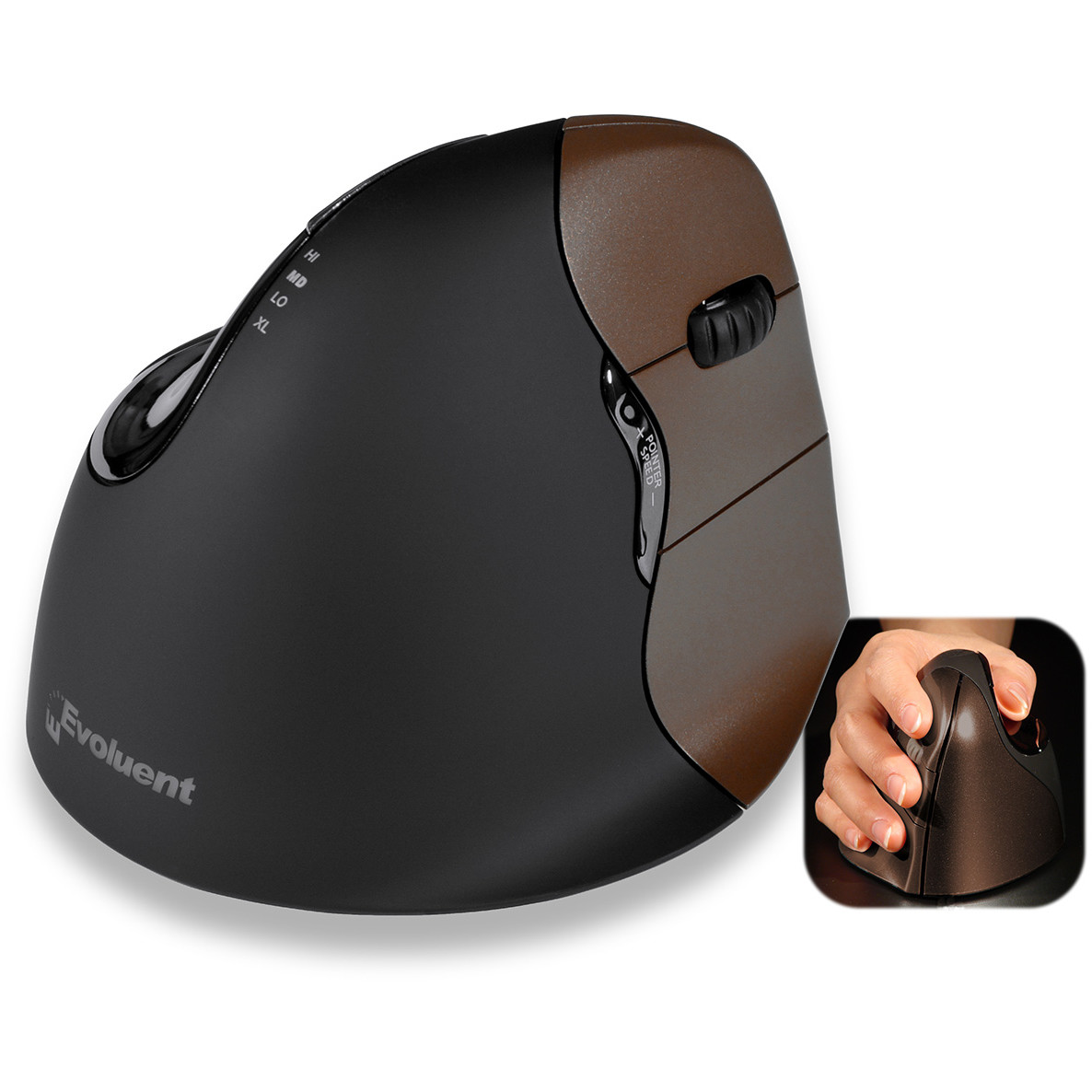 Oferte la Mouse Vertical Mouse 4 Small, wireless, pentru mana dreapta