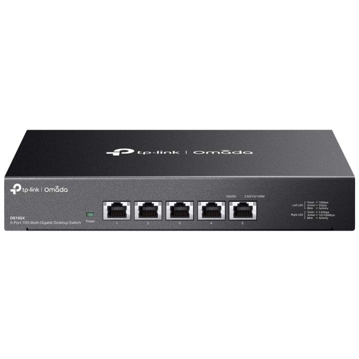 Omada 5-Port 10G MultiGigabit Desktop Sw TP-LINK DS105X