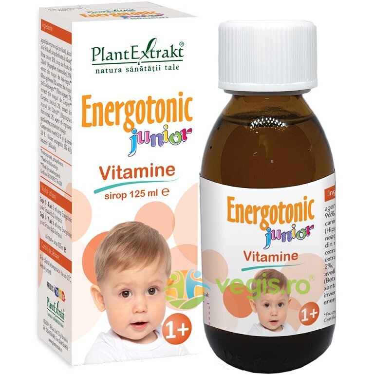 Oferte la Sirop Energotonic Junior cu Vitamine 125ml