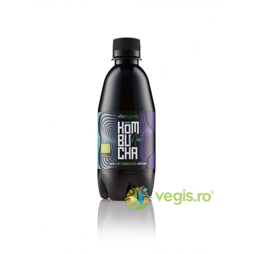 Oferte la Kombucha cu Menta Raw Ecologica/Bio 330ml