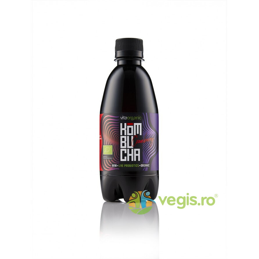 Oferte la Kombucha cu Merisoare Raw Ecologice/Bio 330ml