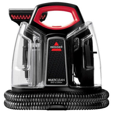 Oferte la Aspirator Fara Sac Cablu 5.5m 74.04dB 330W 1.4l 4.2kg Negru/Rosu