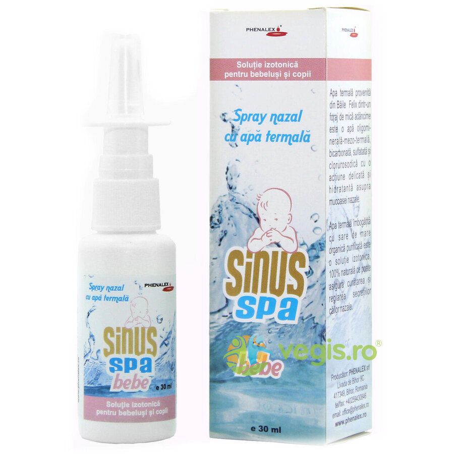 Oferte la Sinus Spa Bebe - Spray Nazal Cu Apa Termala 30ml