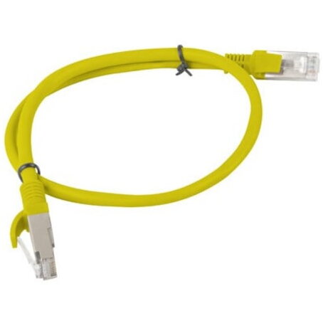 Cabluri Patchcord RJ45 Lanberg, kat. 5e, 0.5m, galben