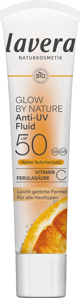Oferte la Fluid anti-UV Glow by Nature SPF 50, 40ml Lavera