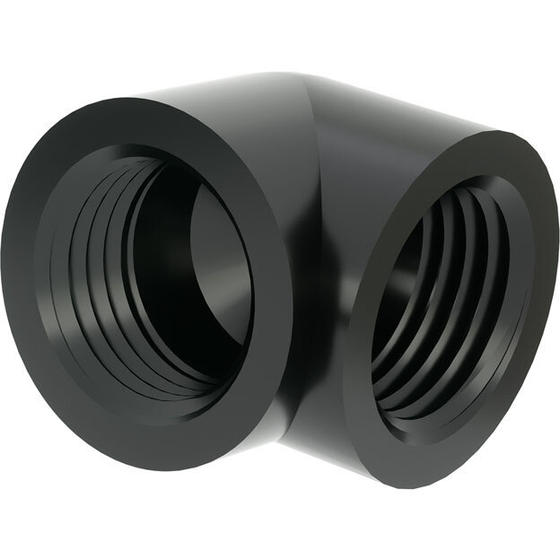 Oferte la Adaptor Racirea  Apa 90 Grade G1/4inch Negru