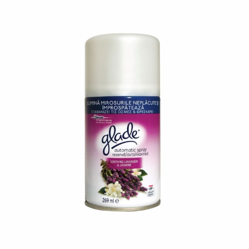 Oferte la Rezerva odorizant camera Glade automatic spray lavanda, 269 ml