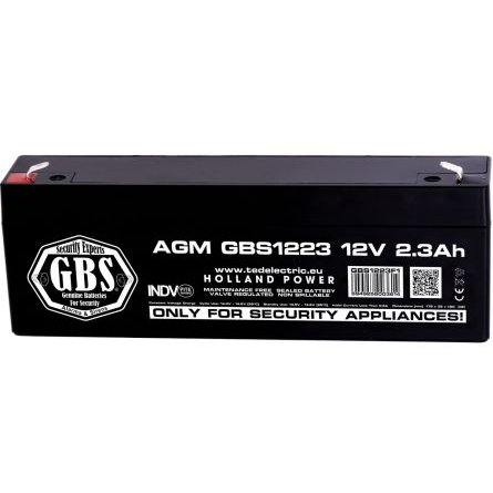 Oferte la Acumulator 12V 2.3Ah Pentru Sisteme de Alarma, Baterie 12V F1, TED Electric GBS1223F1