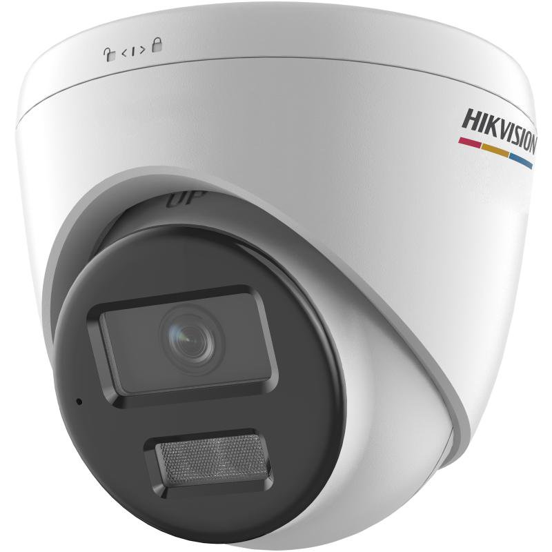 Camera IP ColorVu Hikvision DS-2CD1347G2H-LIUF/SL(2.8MM), 4MP, lentila 2.8mm, Hybrid Light 30m, microfon, difuzor, PoE, IP67