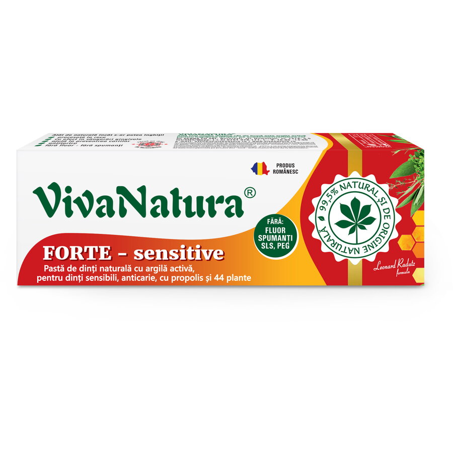 Oferte la Pasta de Dinti Forte cu Argila si Propolis 50ml