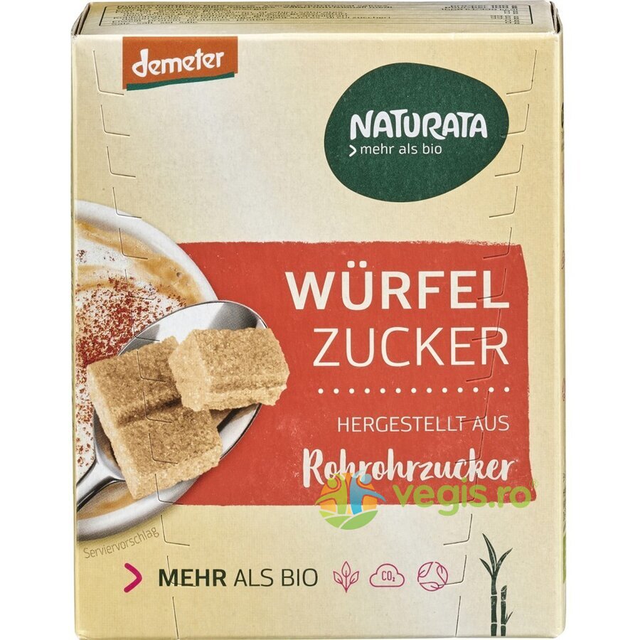 Oferte la Cuburi de Zahar din Trestie Ecologice/Bio 500g