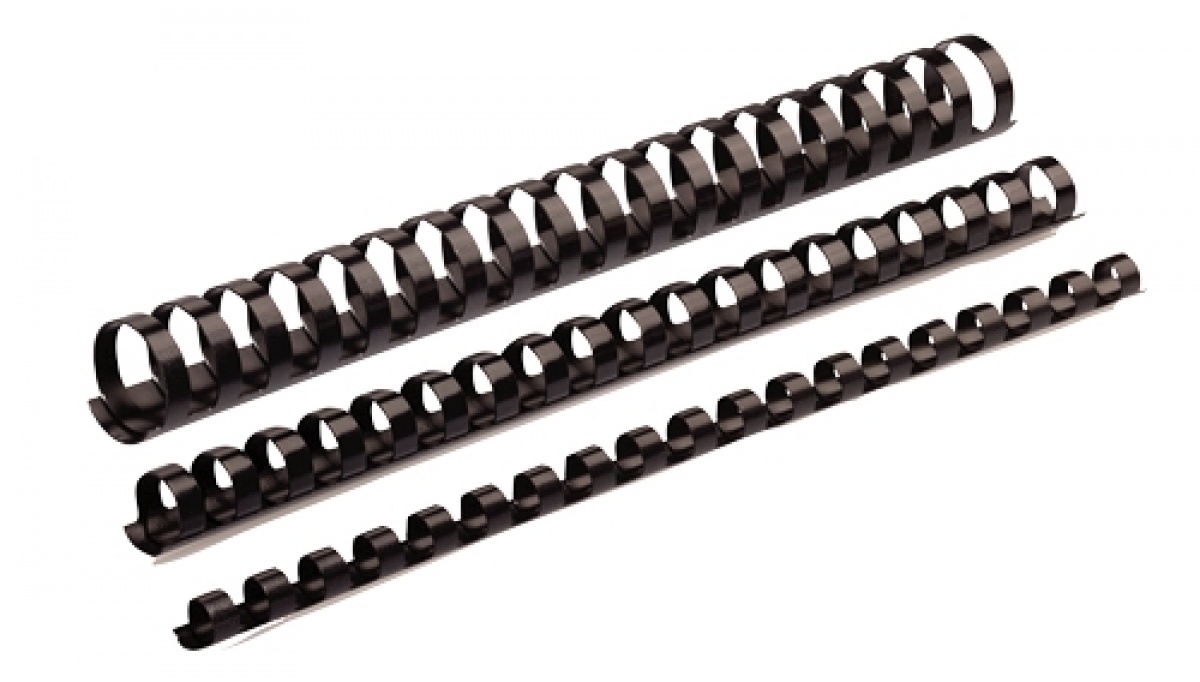 Oferte la Binding comb 5345307, 6mm, 100 buc, negru