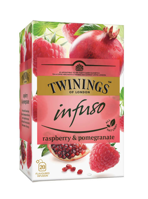 Oferte la Ceai Pentru Infuzie Cu Zmeura Si Rodie Twinings 20x2g
