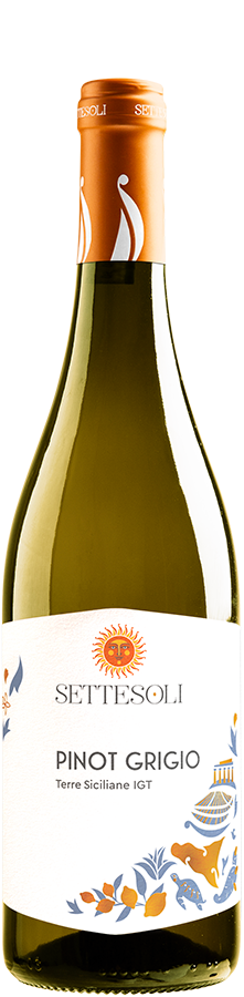 Oferte la Vin Alb Pinot Grigio Sicilia IGP Settesoli 0.75l  