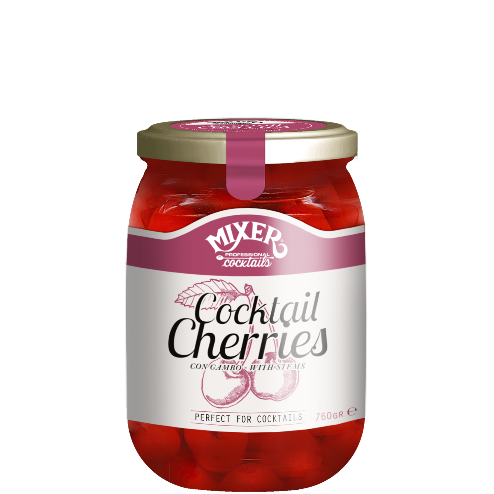 Oferte la Cirese Cu Codita Pentru Cocktail Mixer 800g