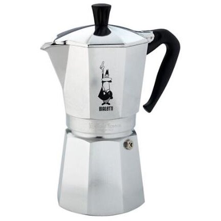 Oferte la Cafetiera Moka Express Pot 12tz 0.6L Aluminiu Argintiu