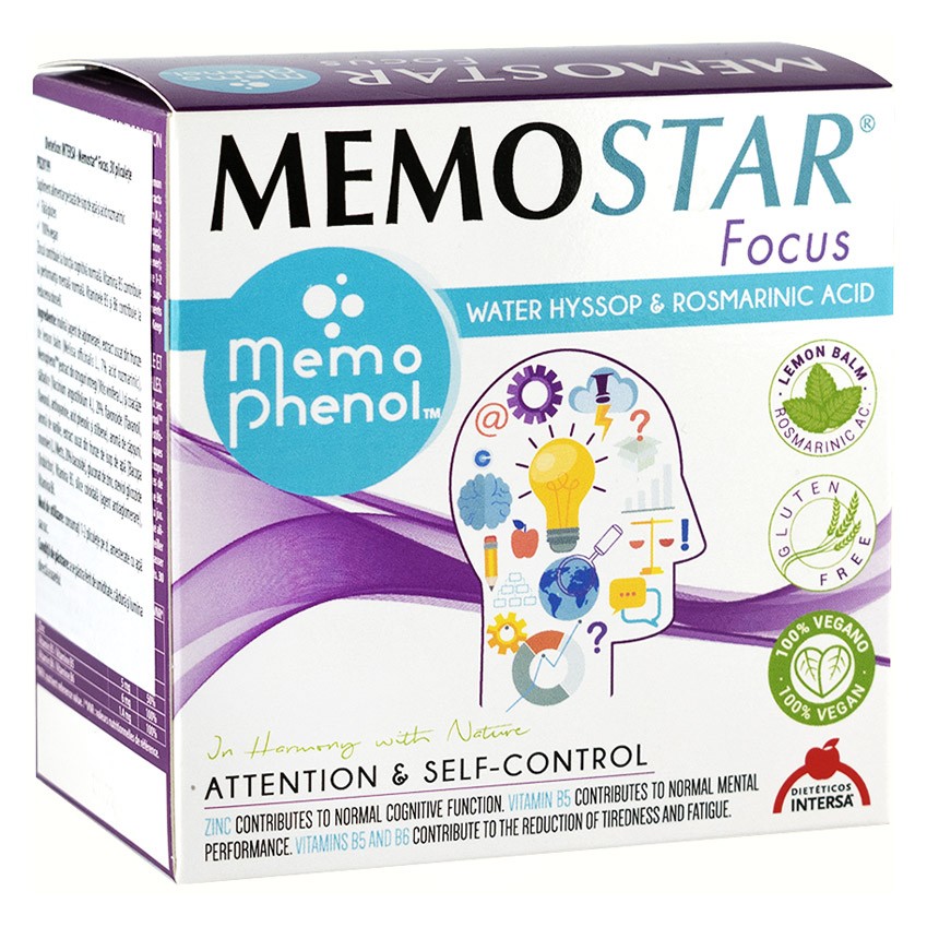 Oferte la Memostar® Focus, 30 pliculete Dieteticos Intersa