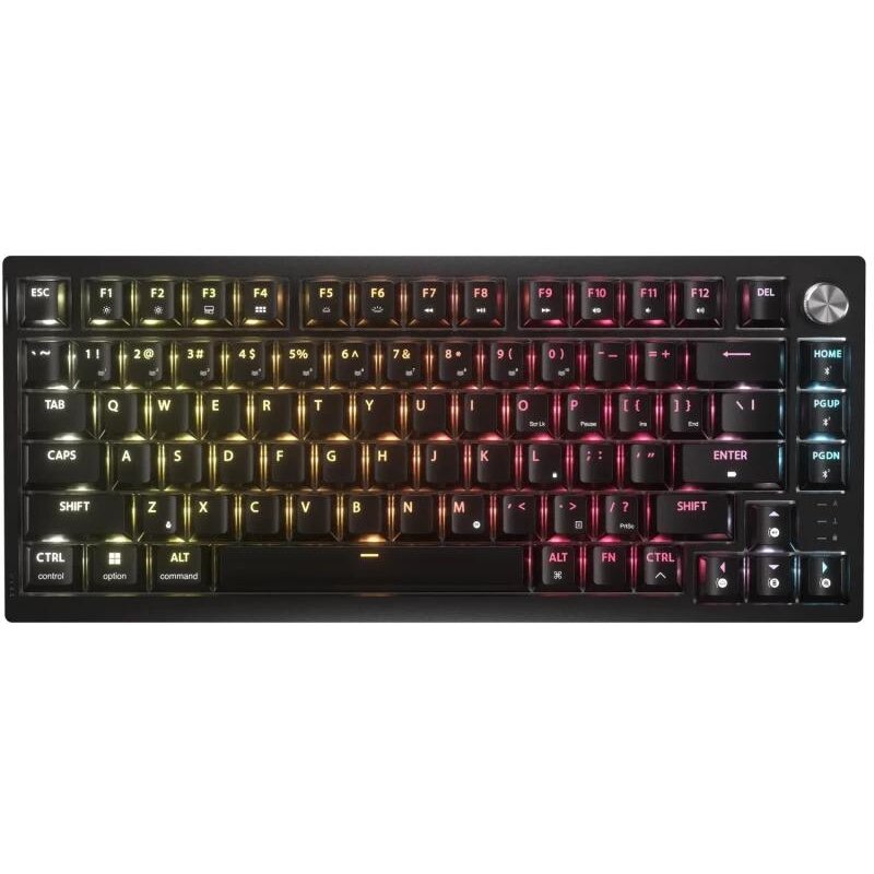 Oferte la Tastatura Gaming K65 PLUS WIRELESS TACTILE 75% (CH-91D441F-NA) Iluminare RGB Negru