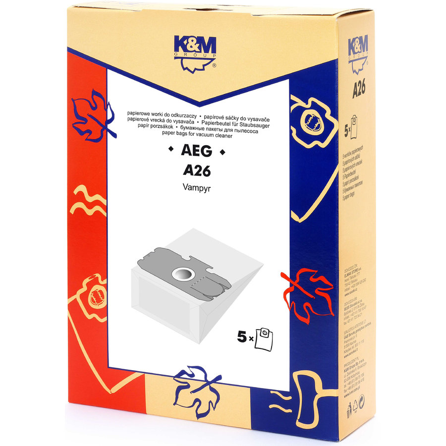 Oferte la Set Saci Aspirator Hartie 5 Saci plus 1 Filtru pentru AEG GR 12/15