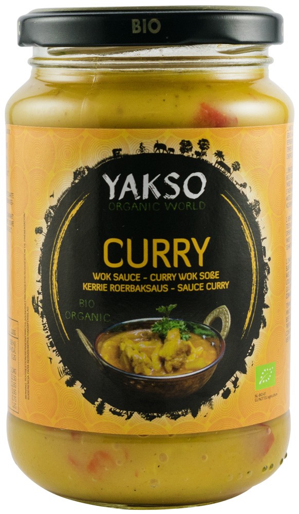 Oferte la Sos bio de curry pentru wok, 350g Yakso