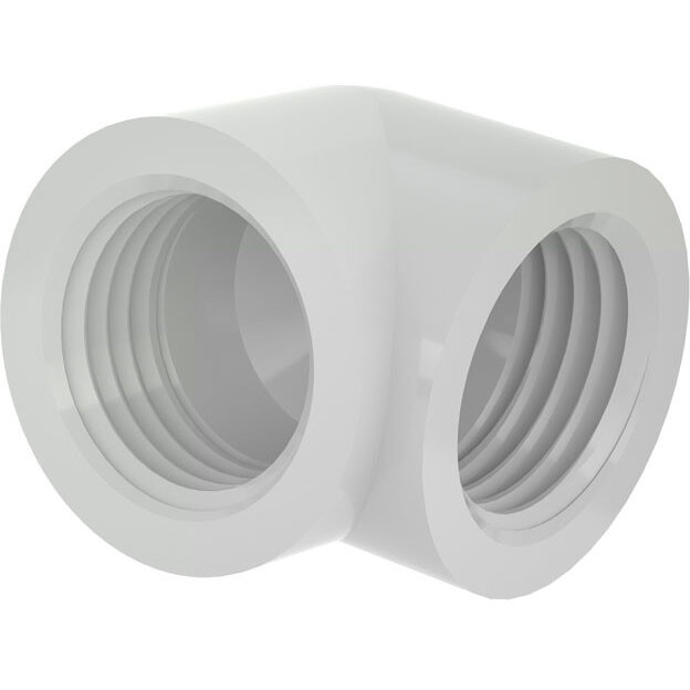 Oferte la Adaptor Racirea  Apa 90 Grade G1/4inch Alb
