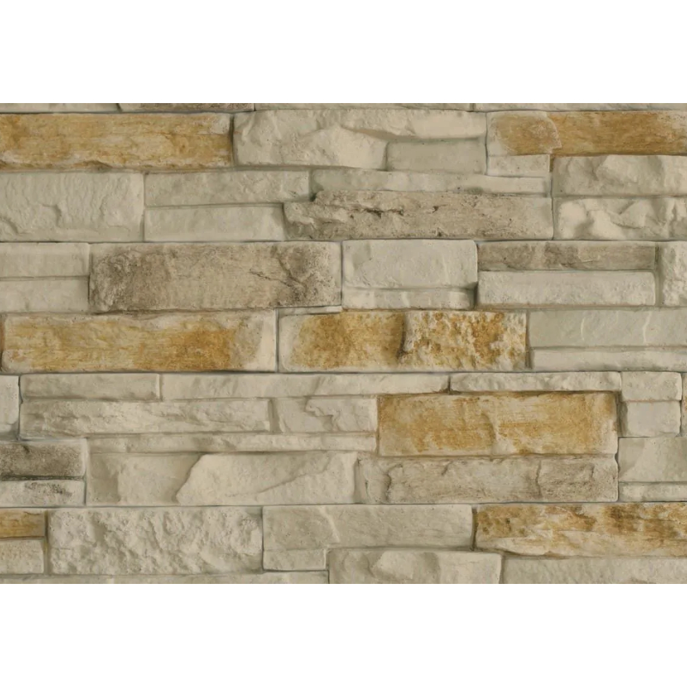 Oferte la Piatra decorativa exterior/interior Modulo Virtuosa Misty Cream, crem, 50 x 10 cm
