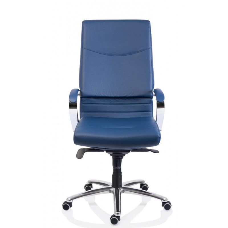 Oferte la Scaun birou piele-eco albastru Sett