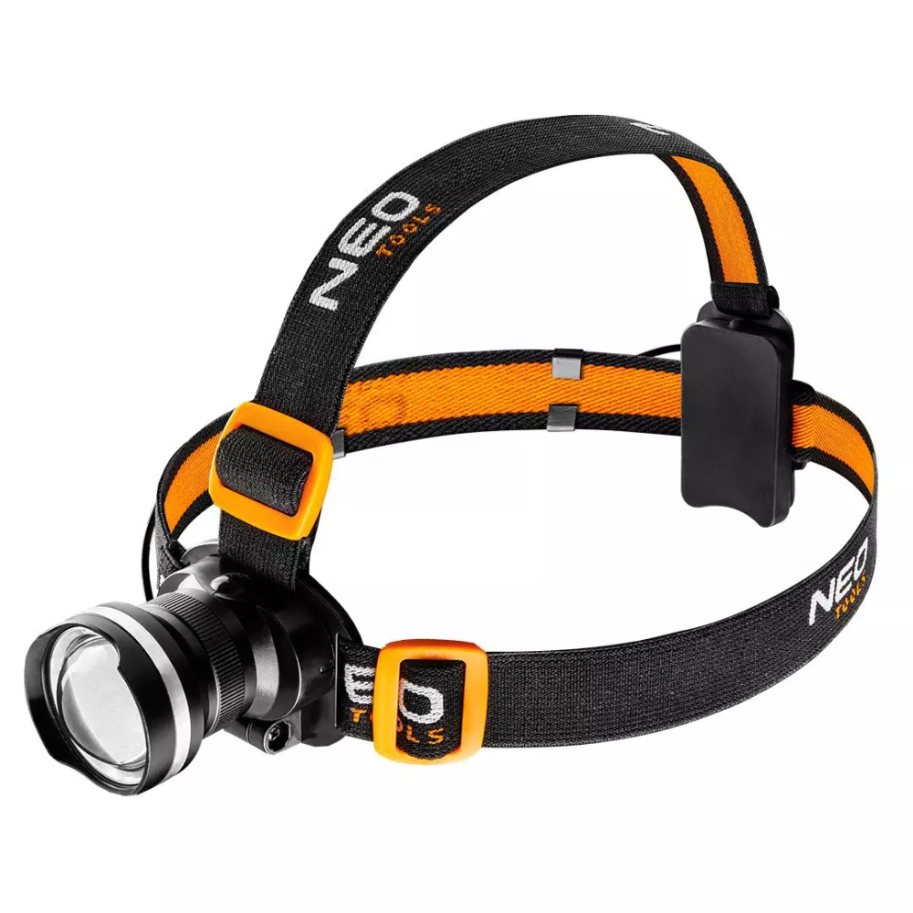 Lanterna frontala Neo Tools Led Cree R5, 5 W, 400 lm, 3 moduri iluminare
