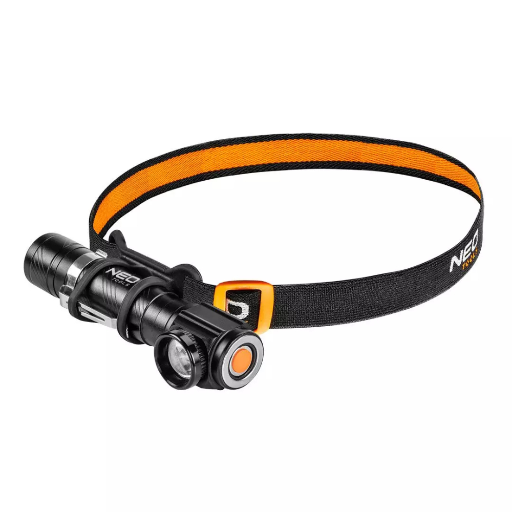 Lanterna frontala reincarcabila Neo 99-026 Led Cree XML-T6, 10 W, 800 lm, 3 moduri iluminare