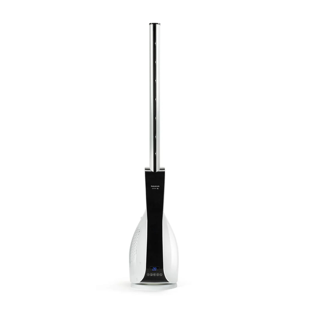 Oferte la Ventilator turn Taurus Babel Invisible, 30 W, 3 moduri, 12 trepte, alb, H 101 cm