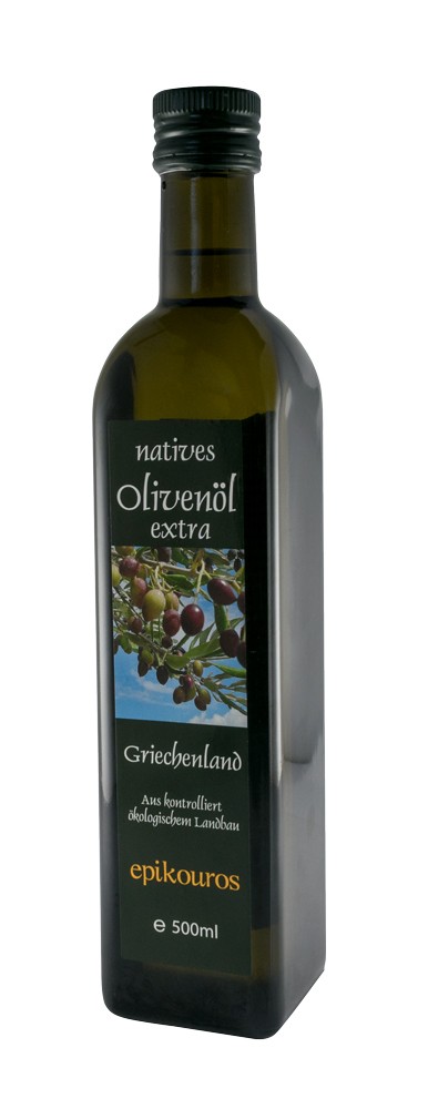 Oferte la Ulei de masline extravirgin bio, 500ml Epikouros
