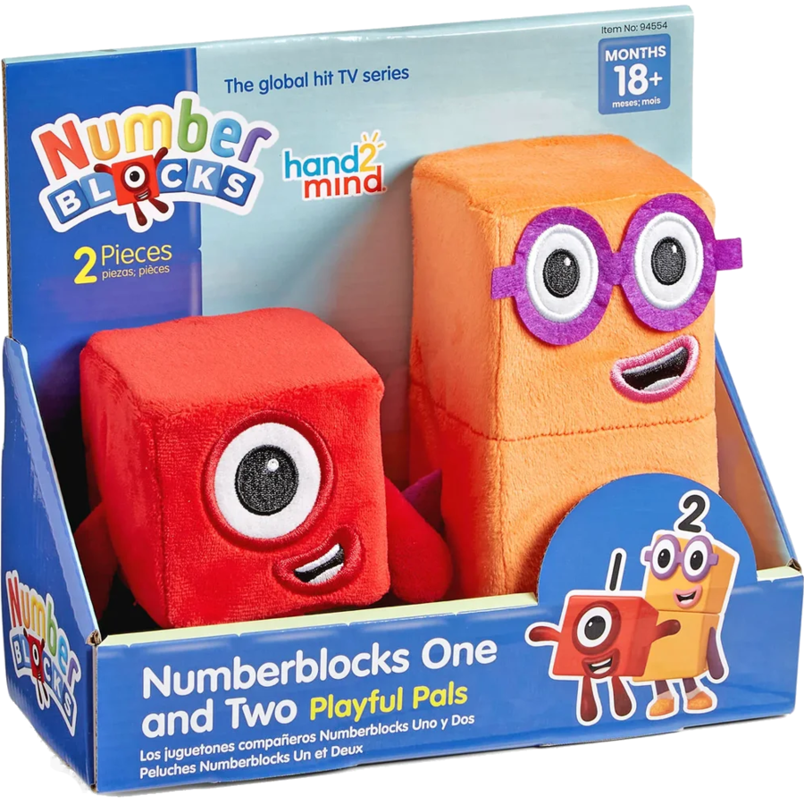 Oferte la Set Mascote Numberblocks Unu Doi