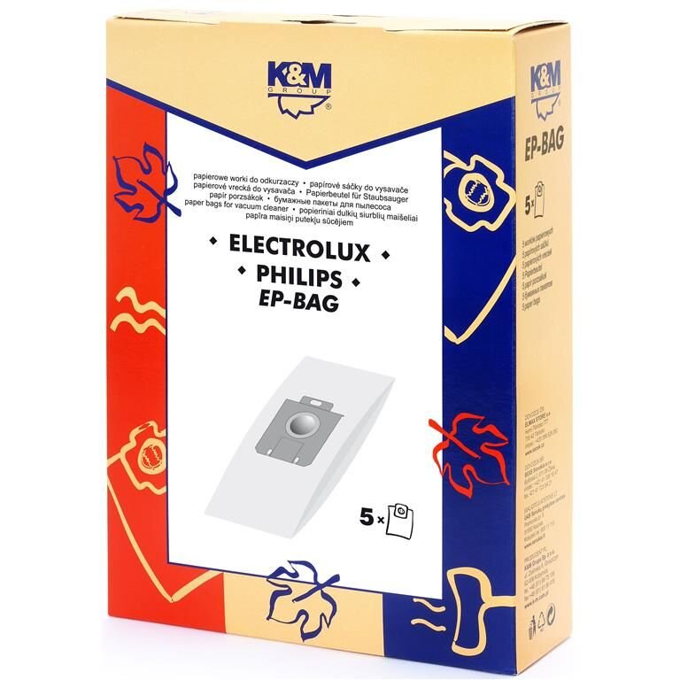 Oferte la Set Saci Hartie pentru Aspirator Electrolux / Philips Universal (S-Bag) 5 Bucati