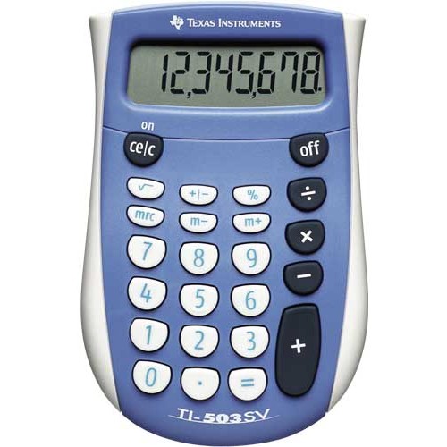 Oferte la Calculator de birou TI-503SV, 12 cifre