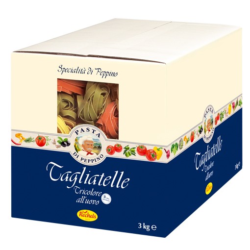 Oferte la Tagliatelle tricolore cu ou, 3kg Recheis