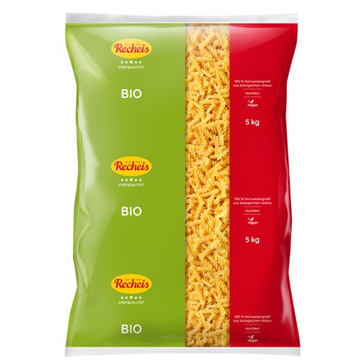 Oferte la Spirale bio din grau dur, 5kg Recheis