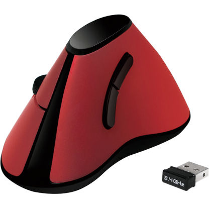 Oferte la Mouse Optic ID0159 Vertical USB Rosu