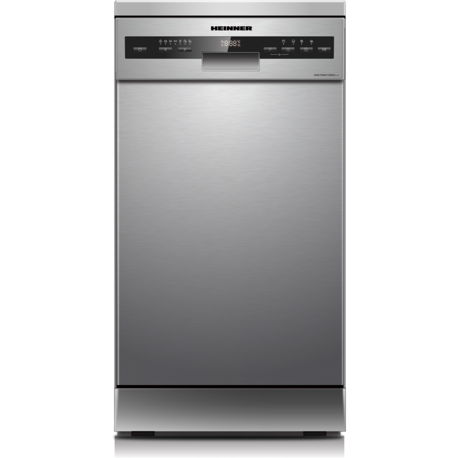 Oferte la Masina De Spalat Vase HDW-FSM45710AXD++ 10 Seturi Clasa D Display Led 7 Programe Argintiu