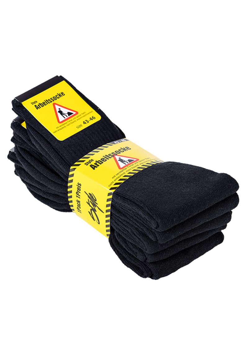 Oferte la Set de sosete lungi - 5 perechi - Negru