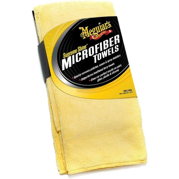 Oferte la Set 3 Prosoape Microfibre Supreme Shine Microfibre