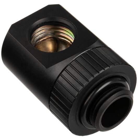 Oferte la Adaptor Racirea  Apa Torque  90 Grade G1/4inch  Diametru 23mm Alama Negru