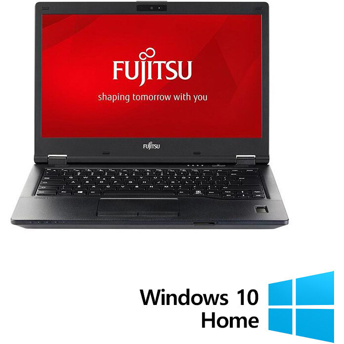 Oferte la Laptop Refurbished Fujitsu Lifebook E548 FHD 14 inch Intel Core i5-8250U 8GB 256GB SSD Windows 10 Home Black