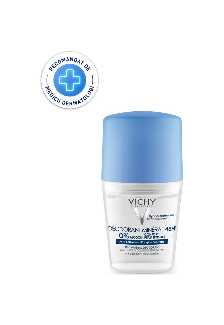 Oferte la Deodorant roll-on  Mineral fara saruri de aluminiu - eficacitate 48h - 50ml
