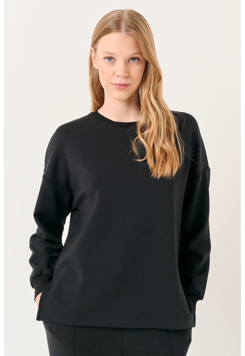 Oferte la Bluza de trening din amestec de modal - Negru
