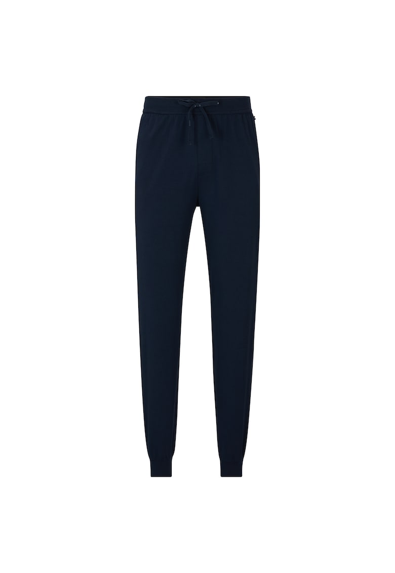 Oferte la Pantaloni de trening de casa cu talie ajustabila - Albastru