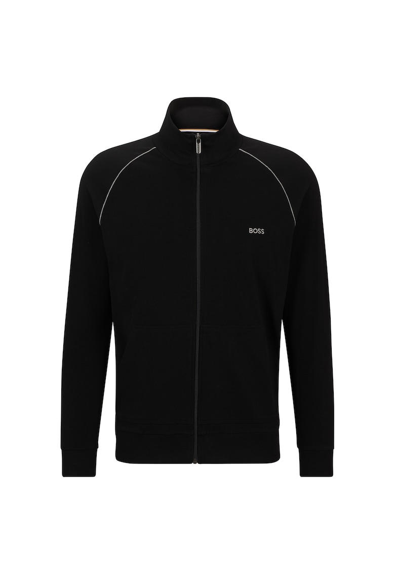Oferte la Bluza de trening cu fermoar de casa - Negru