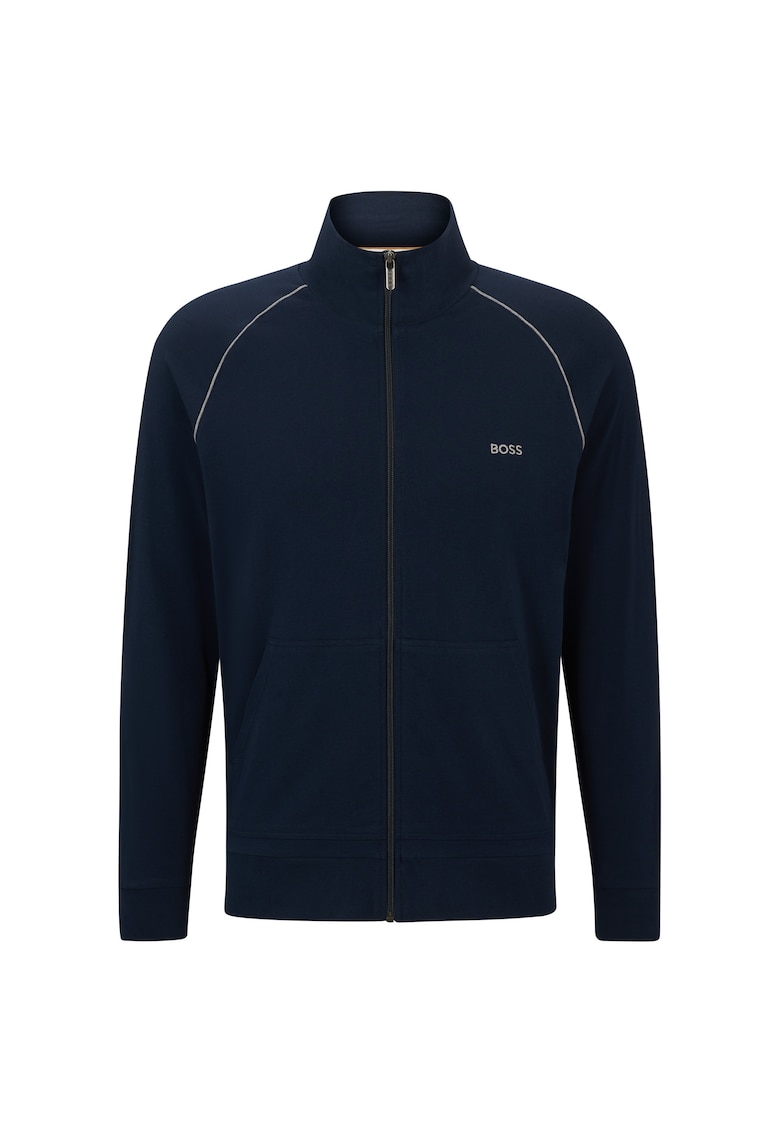 Oferte la Bluza de trening cu fermoar de casa - Albastru